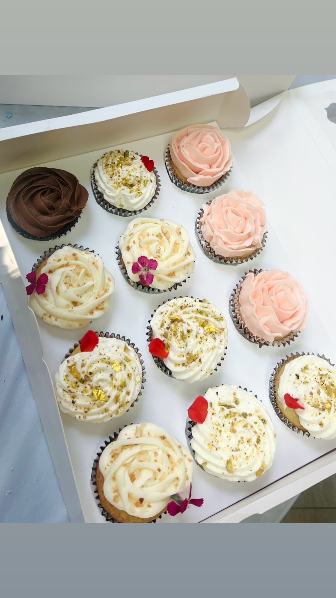 assorted cupcakes 1 - custom eggless gallery cake by Cakes by Ashni