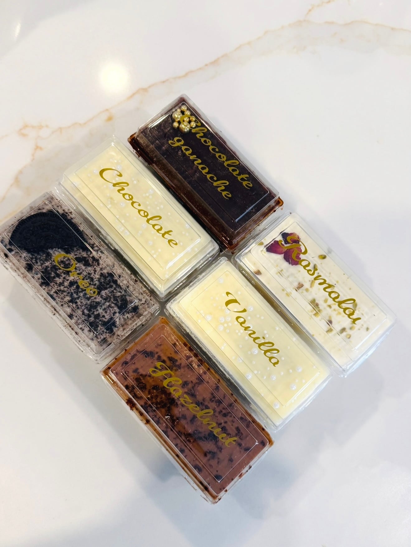 wedding tasters - custom eggless gallery cake by Cakes by Ashni